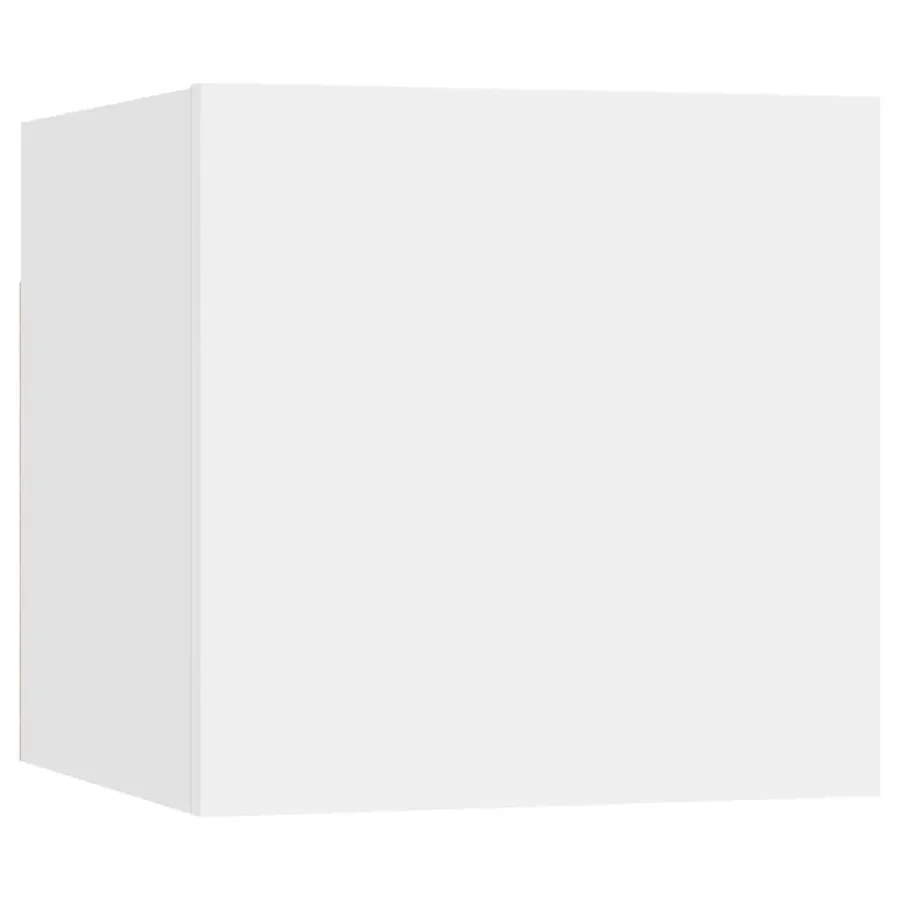 Ensemble de meubles TV 6 pcs Blanc Bois d'ingénierie - 7
