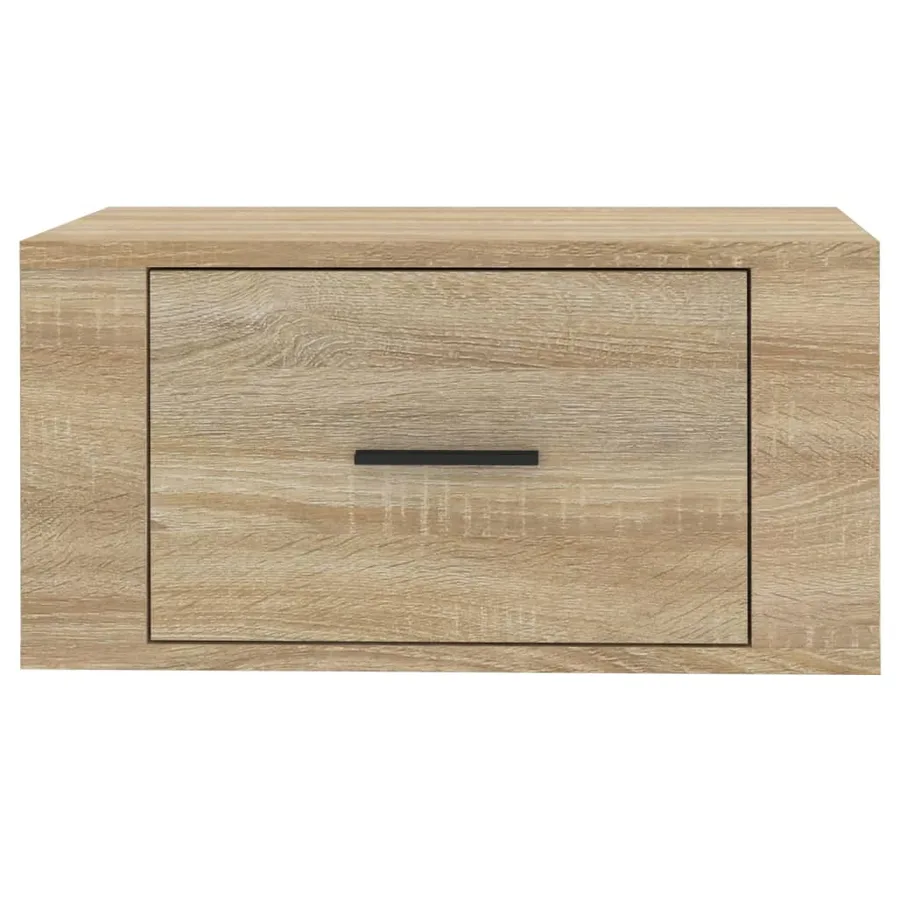 Tables de chevet murales 2 pcs Chêne sonoma 50x36x25 cm - 7