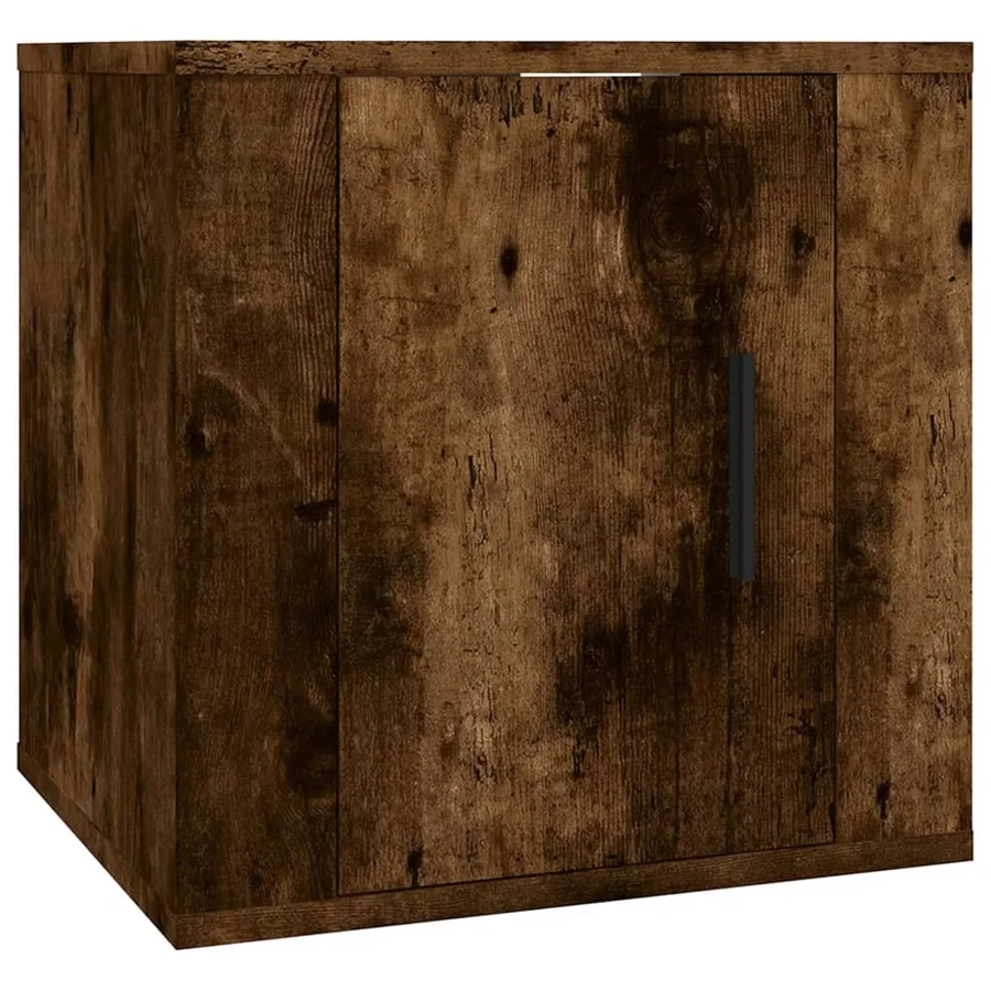 Ensemble de meubles TV 6 pcs Chêne fumé Bois d'ingénierie - 5