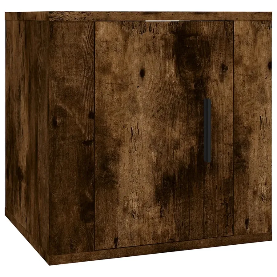 Ensemble de meubles TV 7 pcs Chêne fumé Bois d'ingénierie - 5