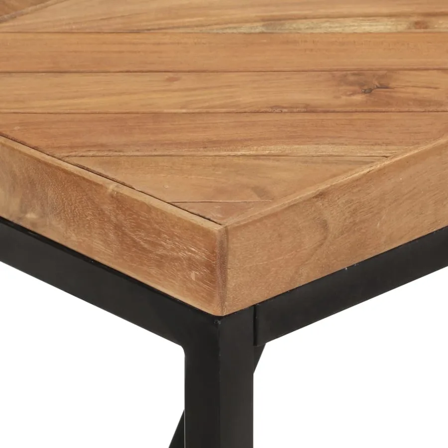 Table à dîner 180x90x76 cm Bois massif d'acacia et de manguier - 5