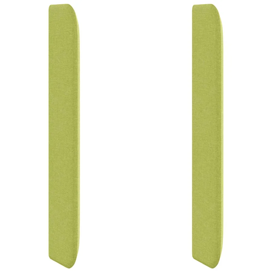 Oreille de tête de lit Gris 80 x 16 x 4 cm tissu - 2