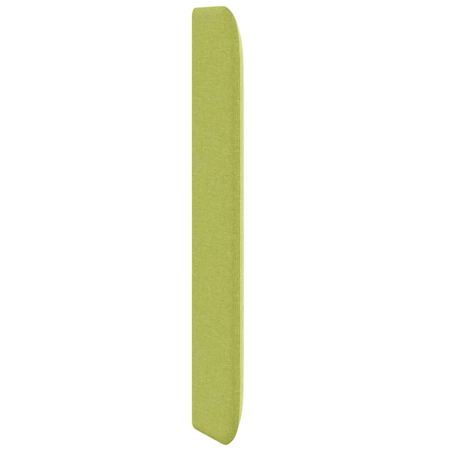 Oreille de tête de lit Gris 80 x 16 x 4 cm tissu - 5
