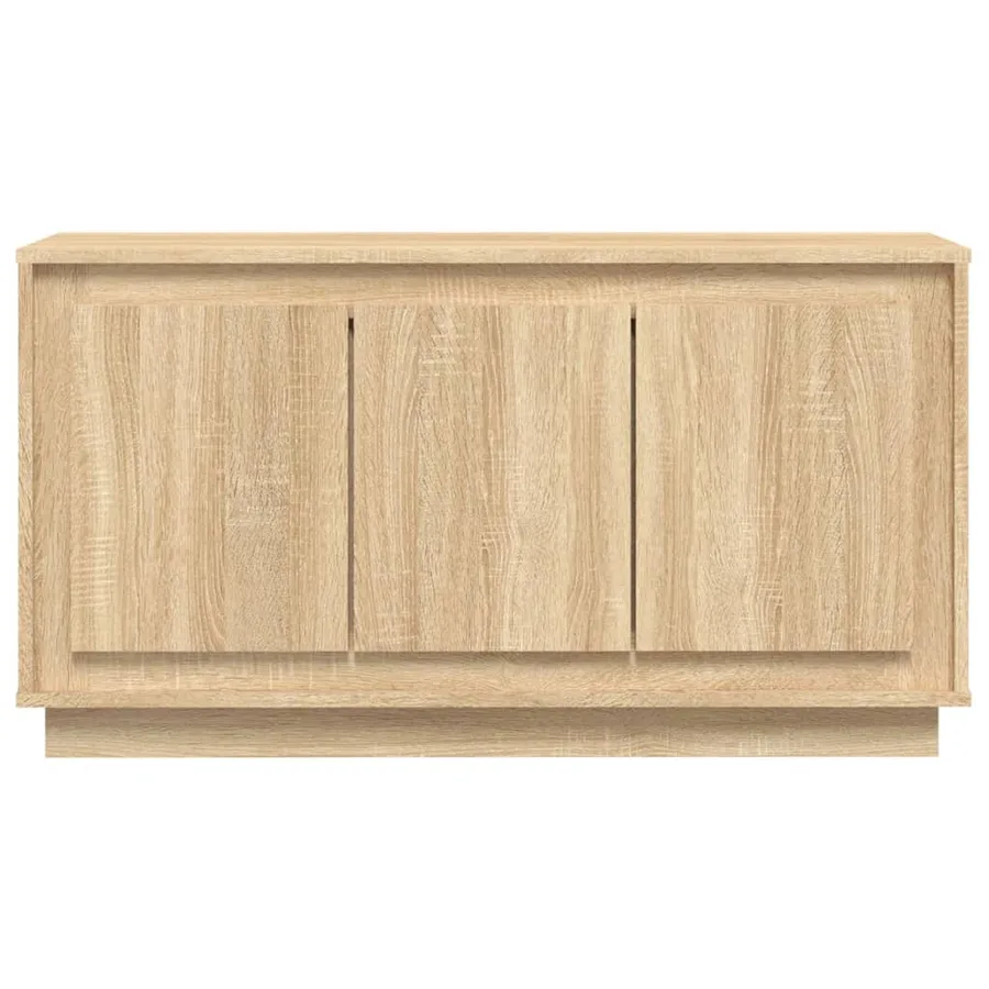 Buffet chêne sonoma 102x35x55 cm bois d'ingénierie - 5