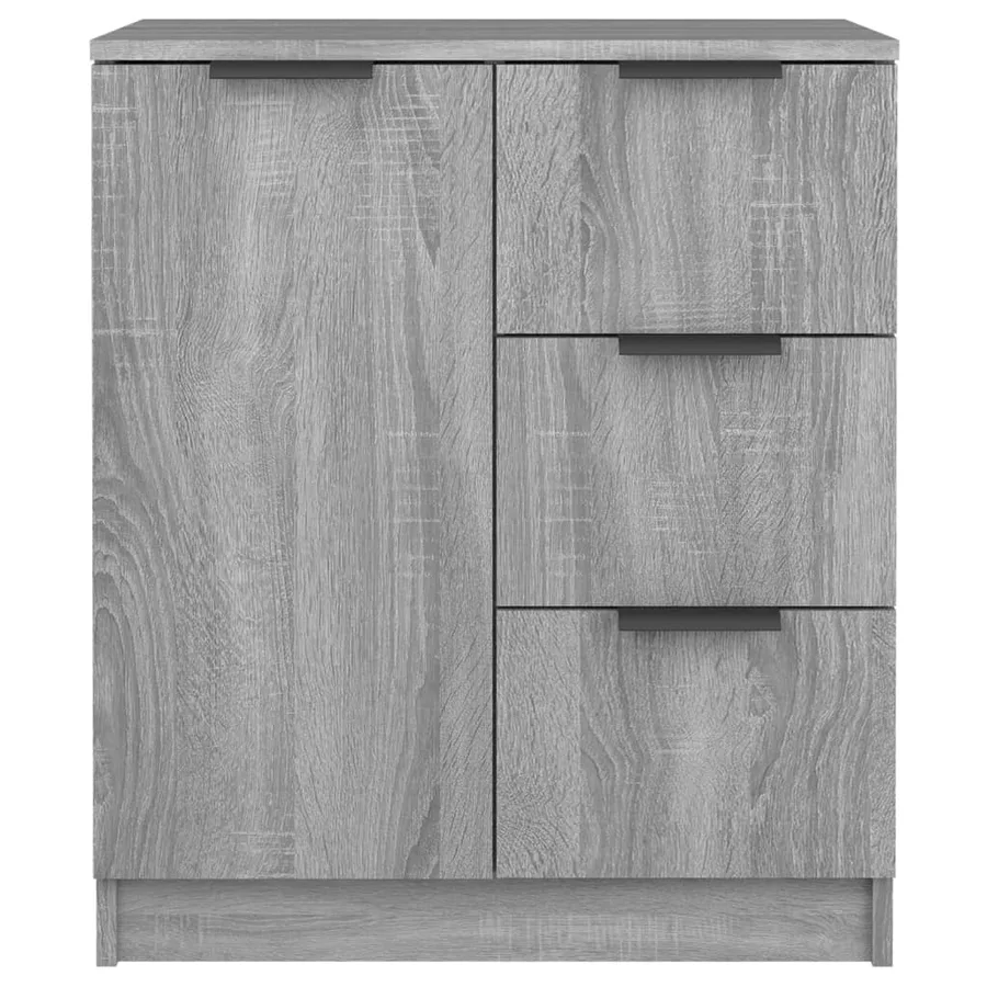 Buffet Sonoma gris 60x30x70 cm Bois d'ingénierie - 3