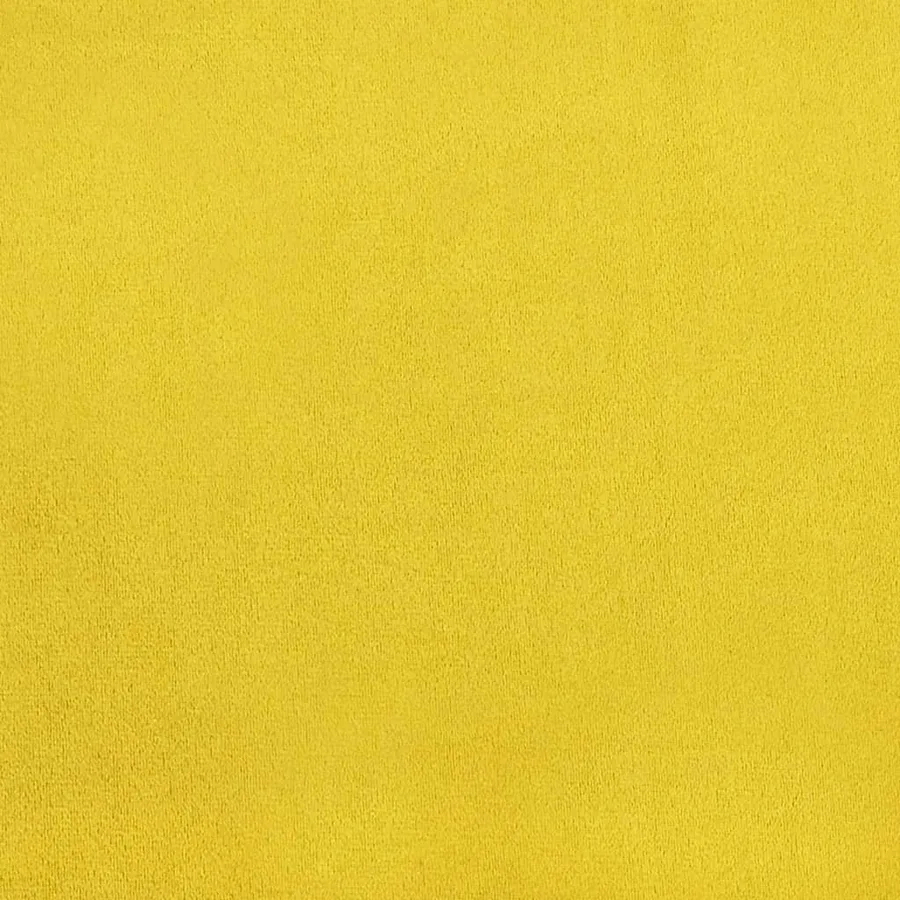 Chaises à manger lot de 2 Jaune moutarde Velours - 8