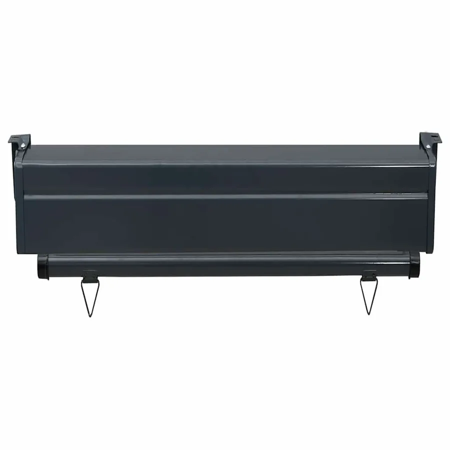 Auvent latéral de balcon 65x250 cm Crème - 6