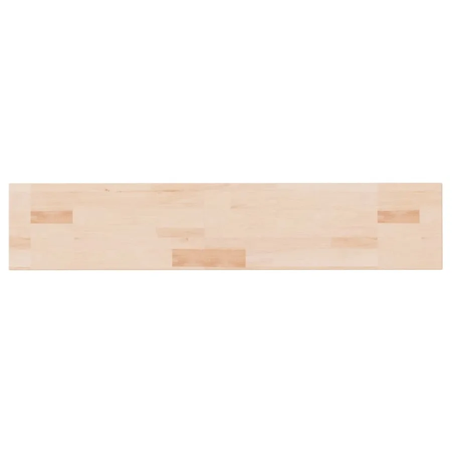 Panneau d'étagère 100x20x2,5 cm Bois de chêne massif non traité - 2
