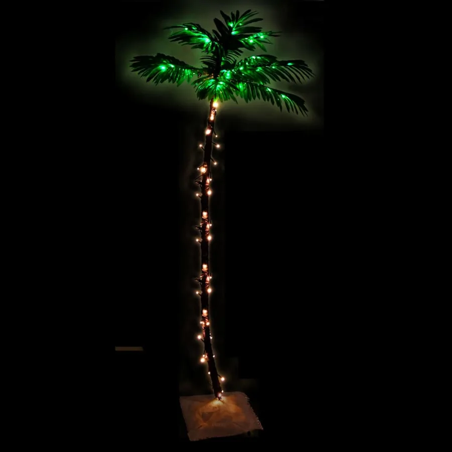Palmier à LED 96 LED Blanc chaud 180 cm - 3