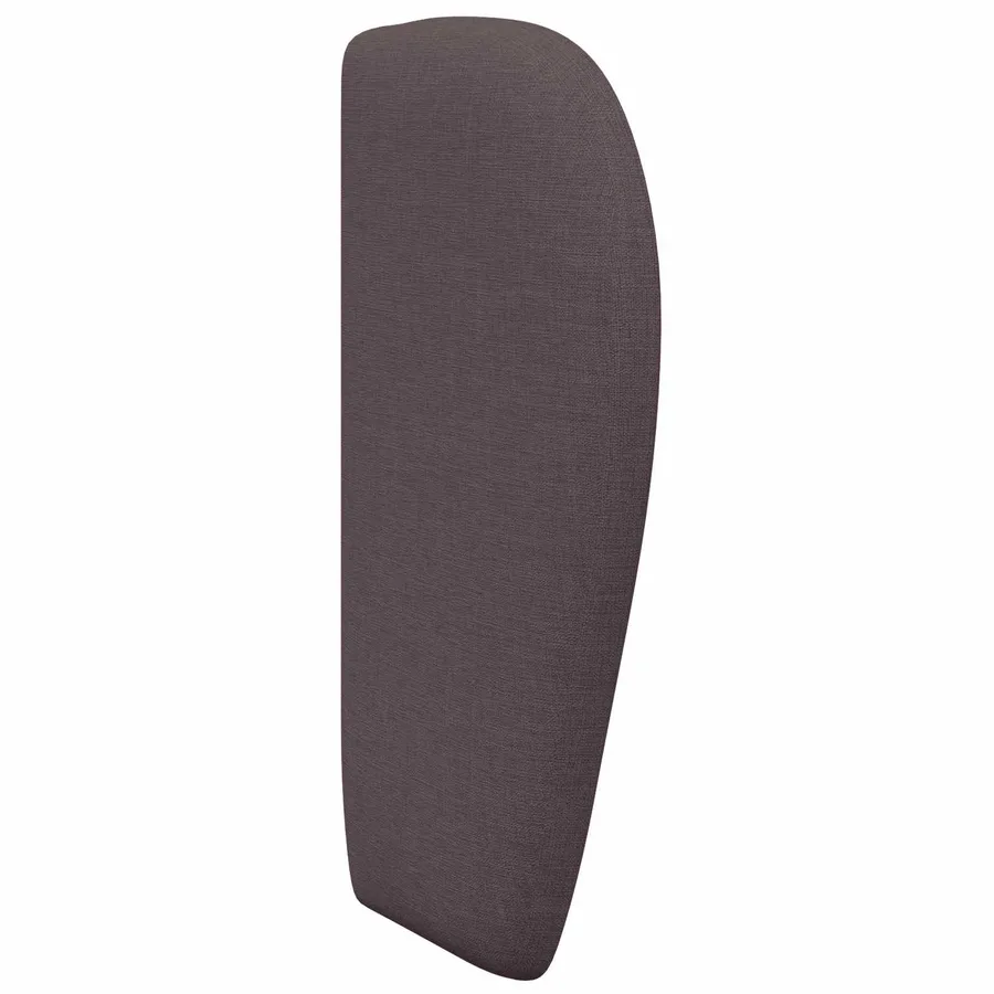 Oreille de tête de lit Marron 40 x 23 x 6 cm tissu - 5