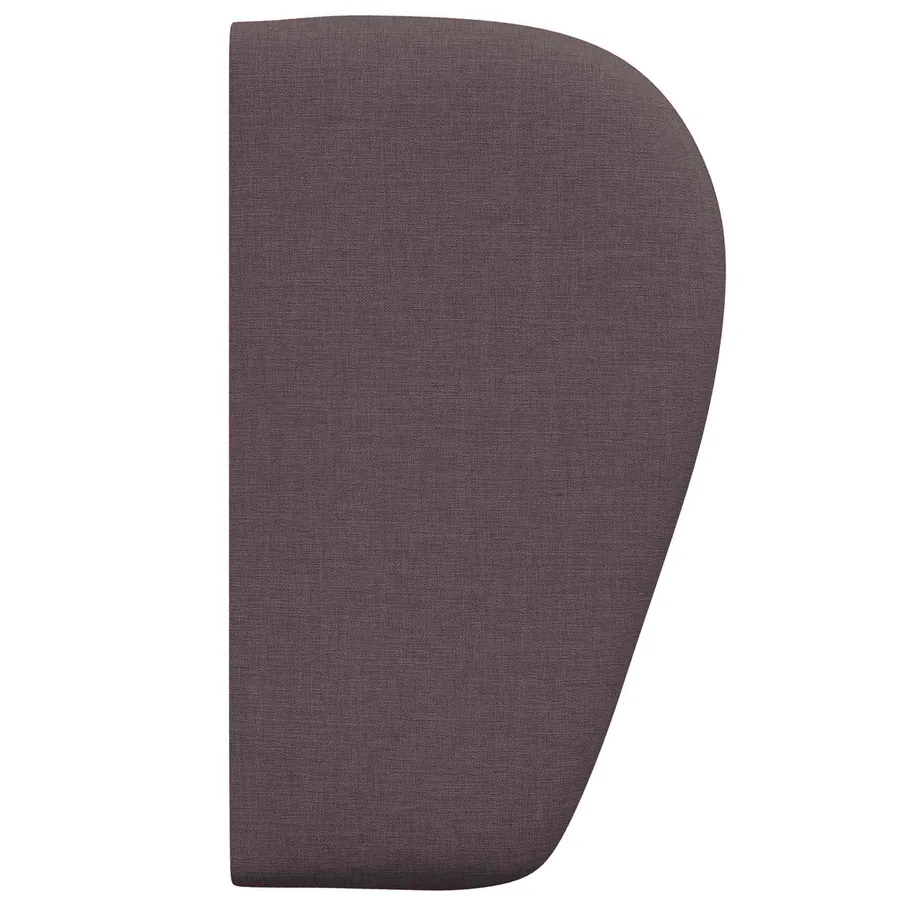 Oreille de tête de lit Marron 40 x 23 x 6 cm tissu - 7