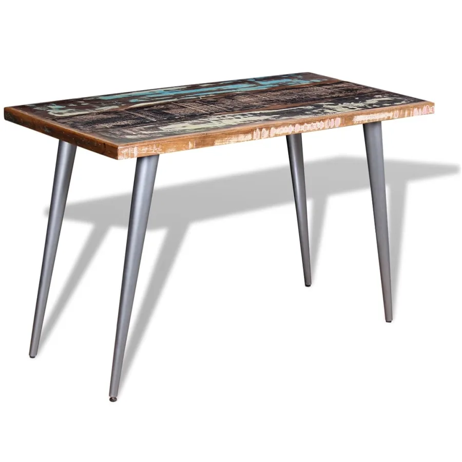 Table à manger Bois de récupération 120x60x76 cm - 3