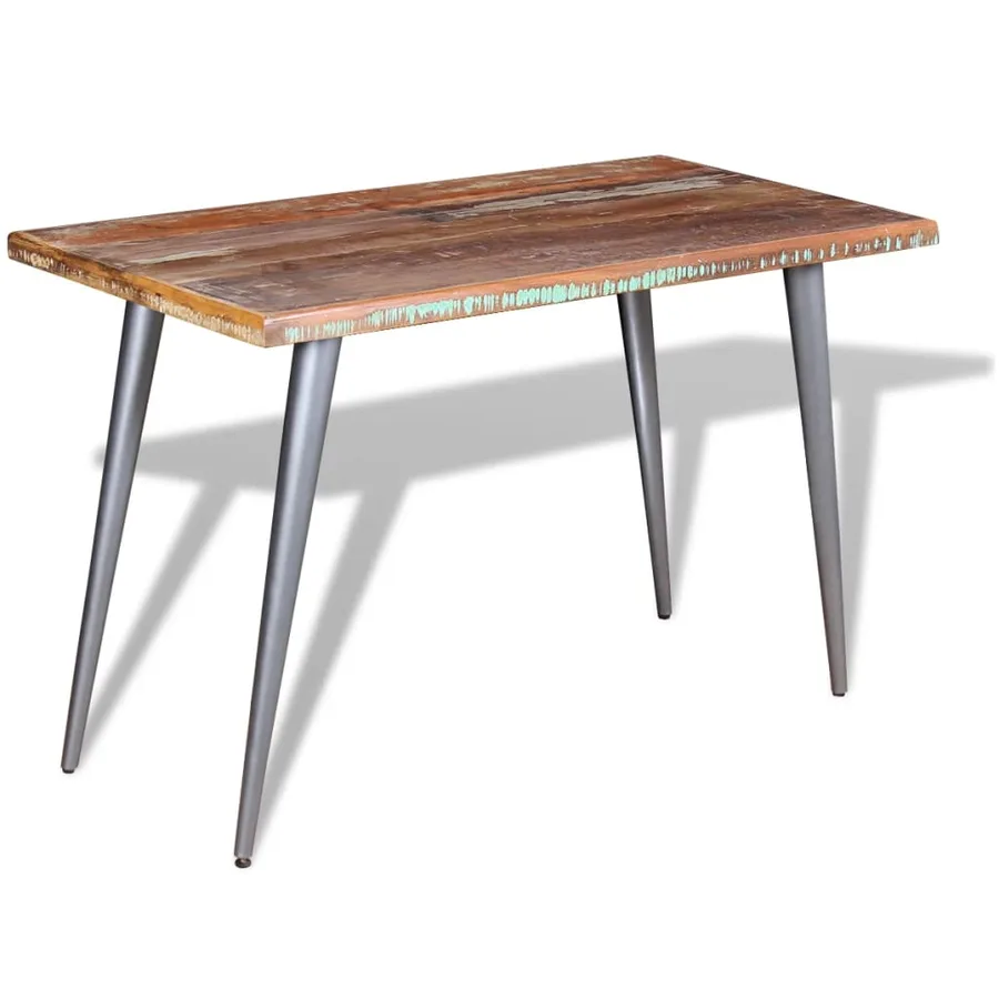 Table à manger Bois de récupération 120x60x76 cm - 5