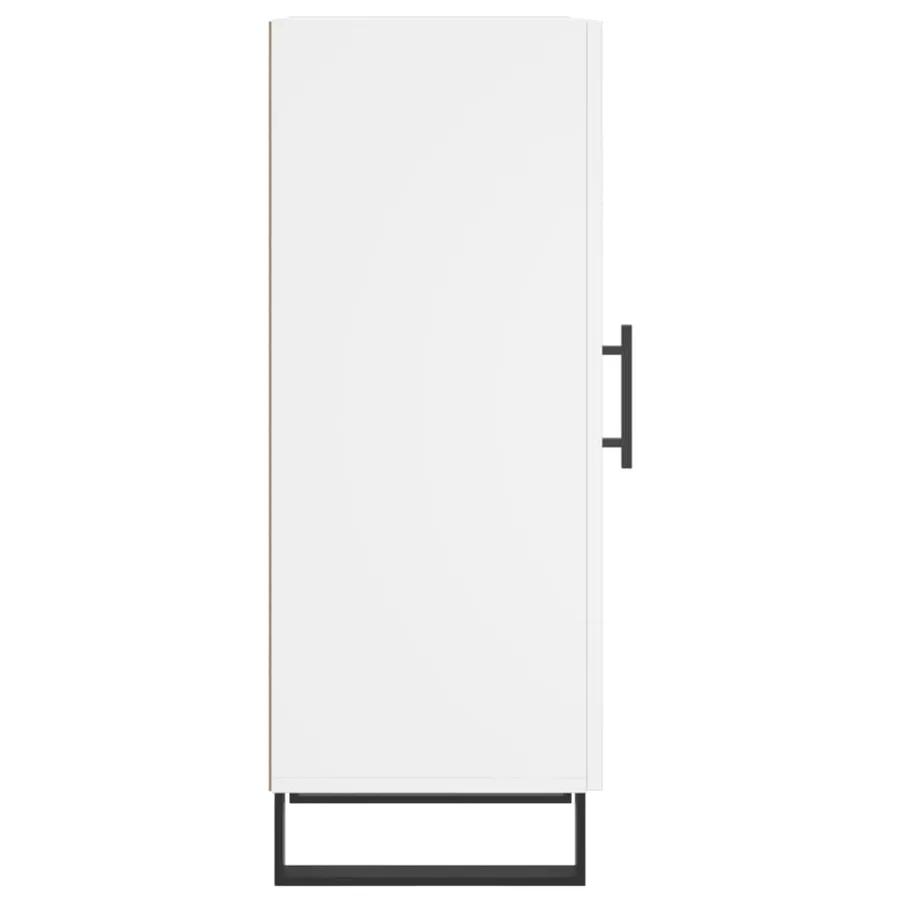 Buffet blanc 34,5x34x90 cm bois d'ingénierie - 7