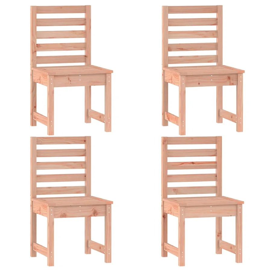 Ensemble à manger de jardin 5 pcs bois massif Douglas - 6