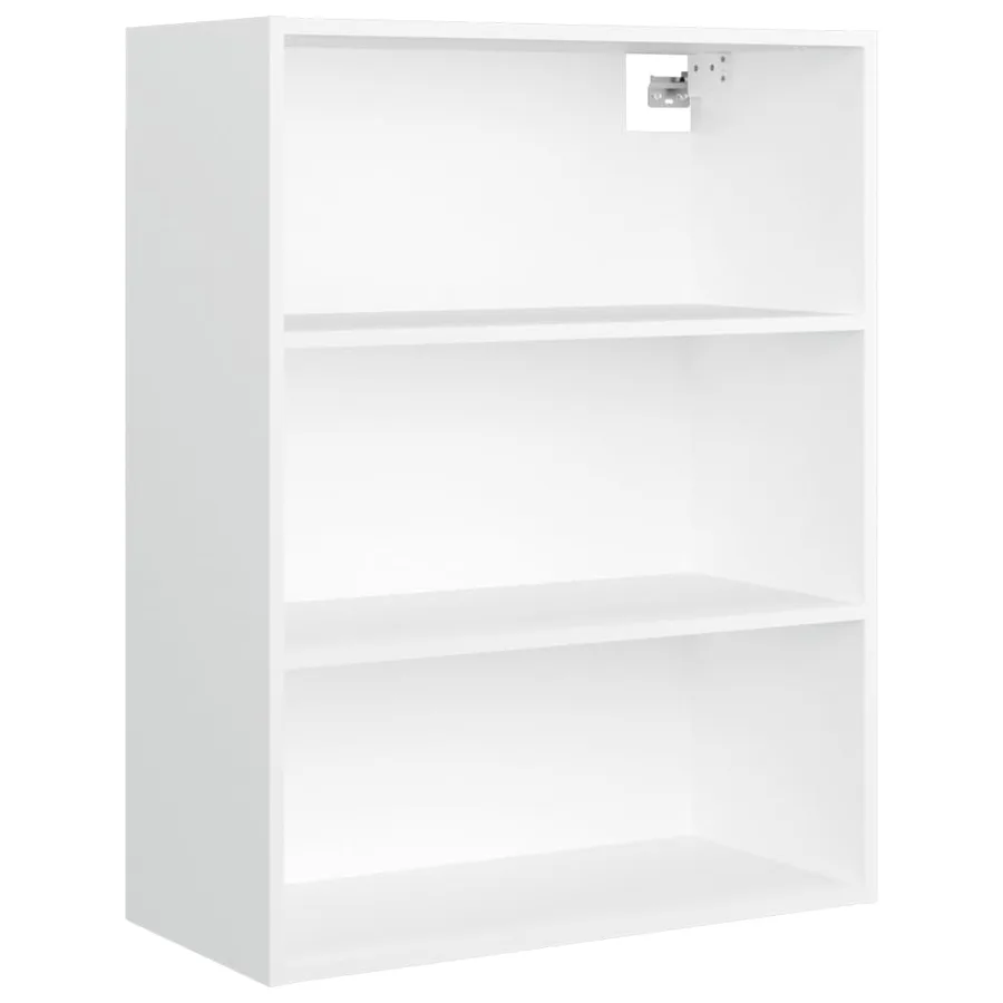 Armoire murale suspendue Blanc 69,5x32,5x90 cm - 2