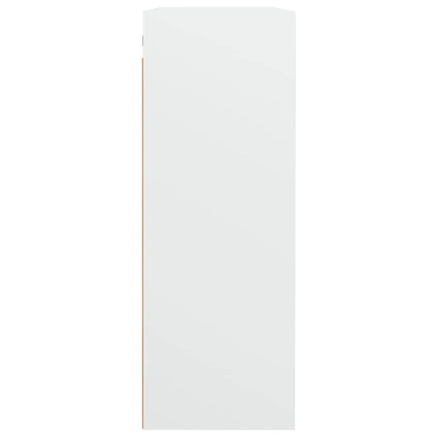 Armoire murale suspendue Blanc 69,5x32,5x90 cm - 6