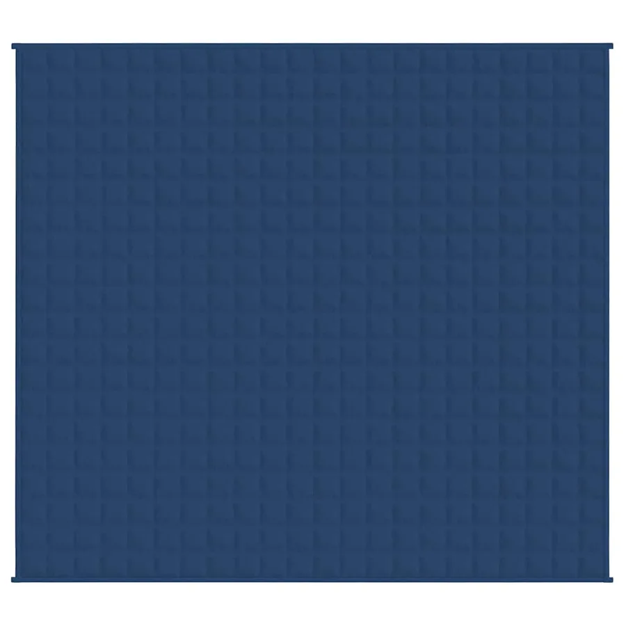 Couverture lestée Bleu 220x235 cm 11 kg Tissu - 3