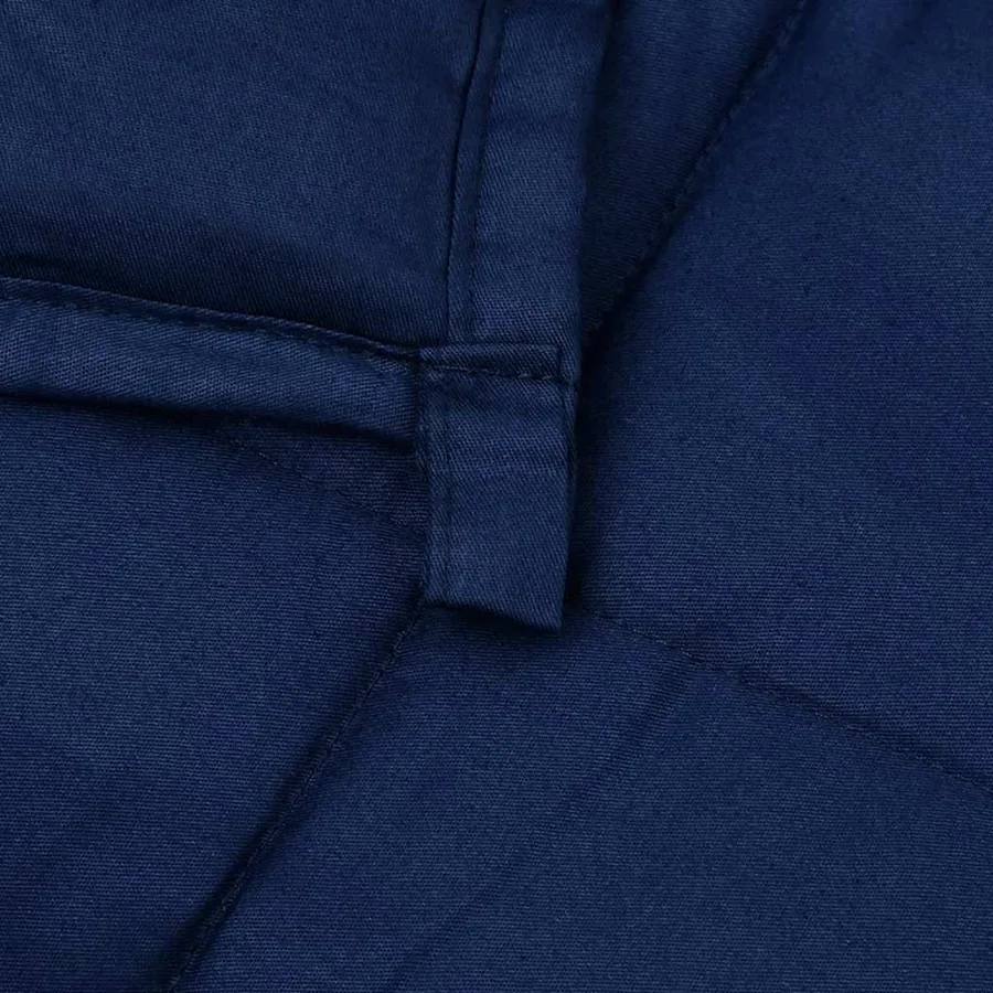 Couverture lestée Bleu 220x235 cm 11 kg Tissu - 5