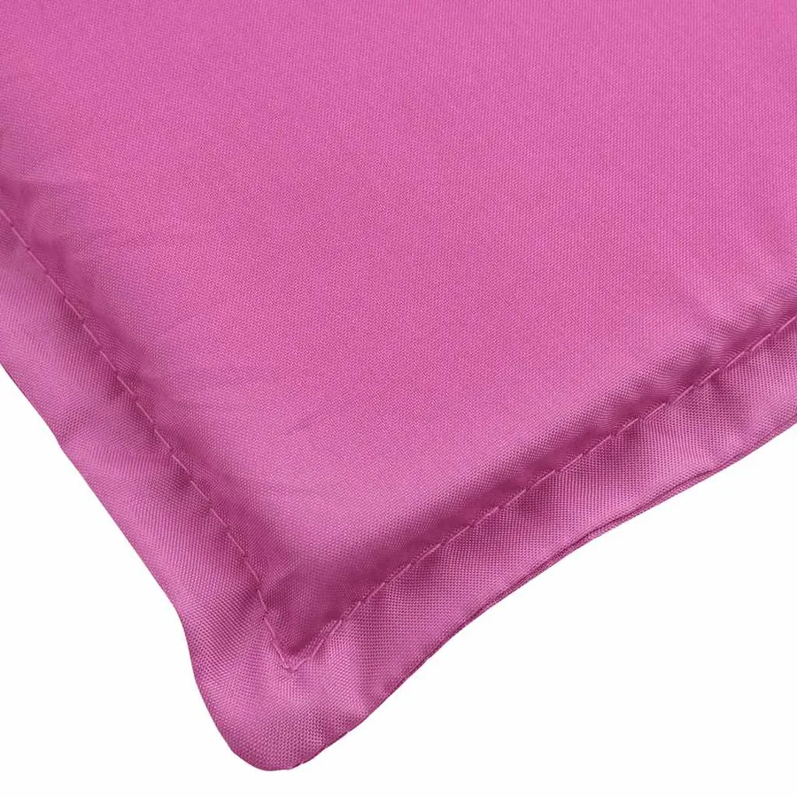 Coussin de chaise longue rose tissu oxford - 6