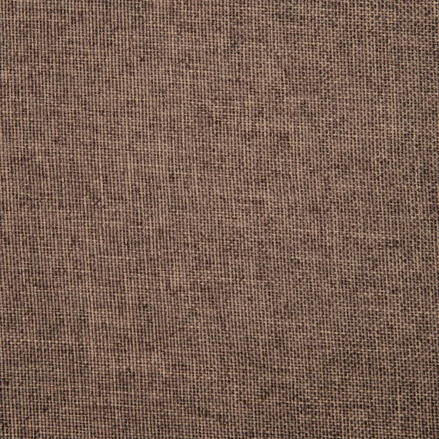 Chaises pivotantes à manger lot de 6 marron tissu - 9