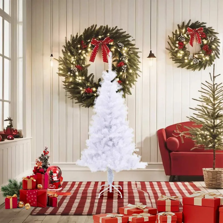 Arbre de Noël artificiel avec support 150 cm 380 branches - 2