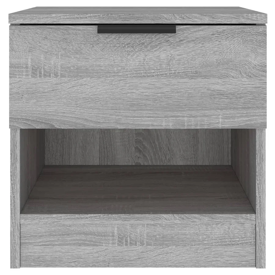 Tables de chevet 2 pcs Sonoma gris Bois d'ingénierie - 4