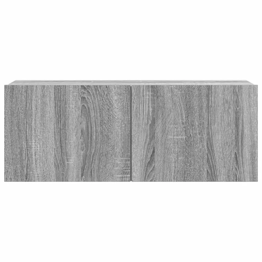 Ensemble de meubles TV 4 pcs Sonoma gris Bois d'ingénierie - 6