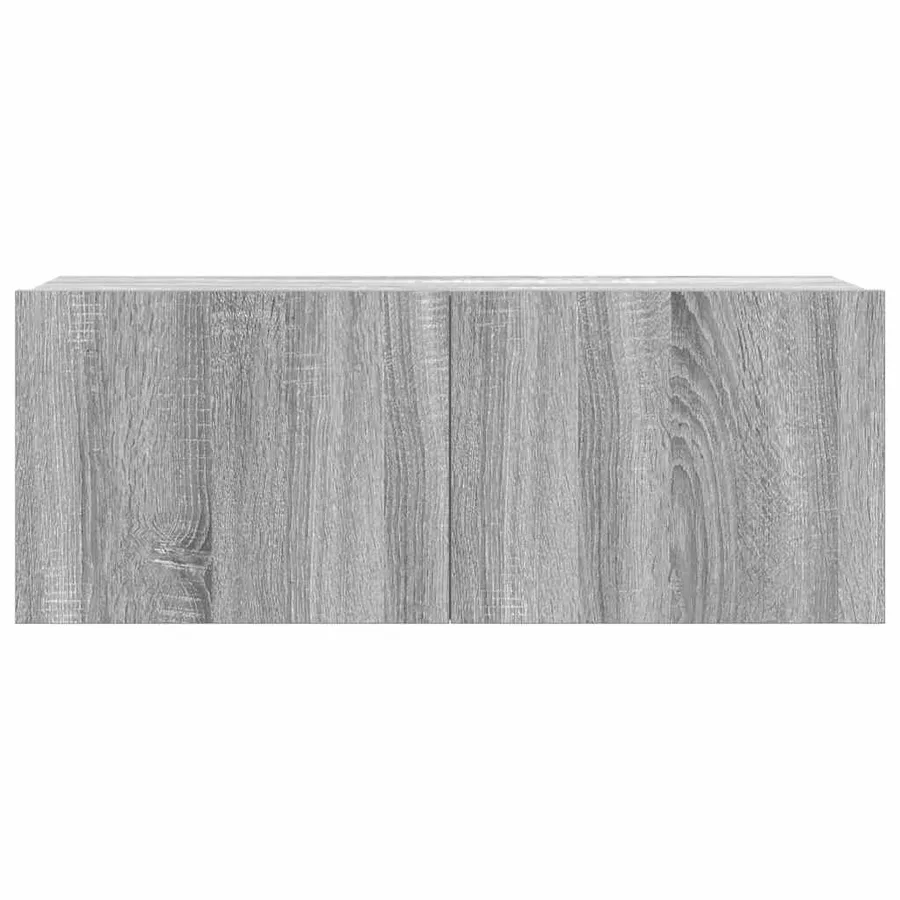 Ensemble de meubles TV 5 pcs Sonoma gris Bois d'ingénierie - 8