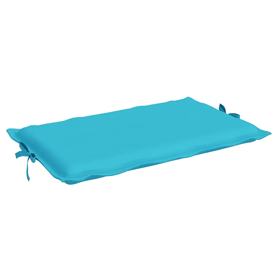 Coussin de chaise longue turquoise tissu oxford - 5