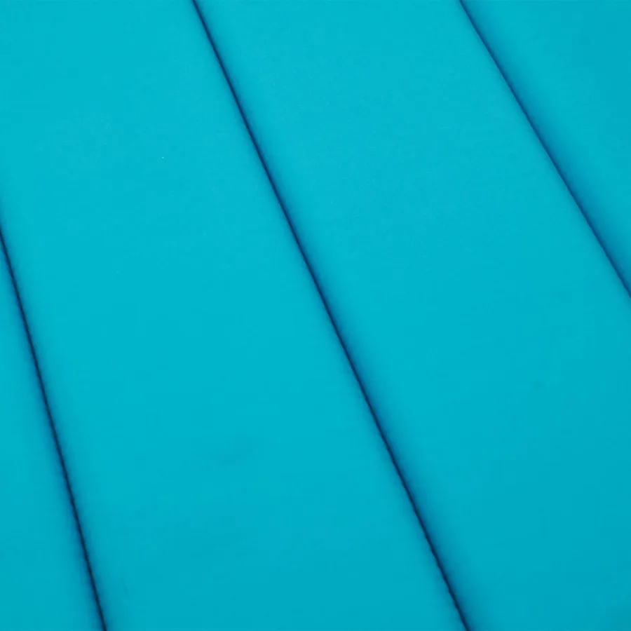 Coussin de chaise longue turquoise tissu oxford - 8