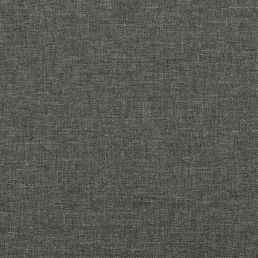 Cadre de lit sans matelas gris foncé 80x200 cm tissu - 8