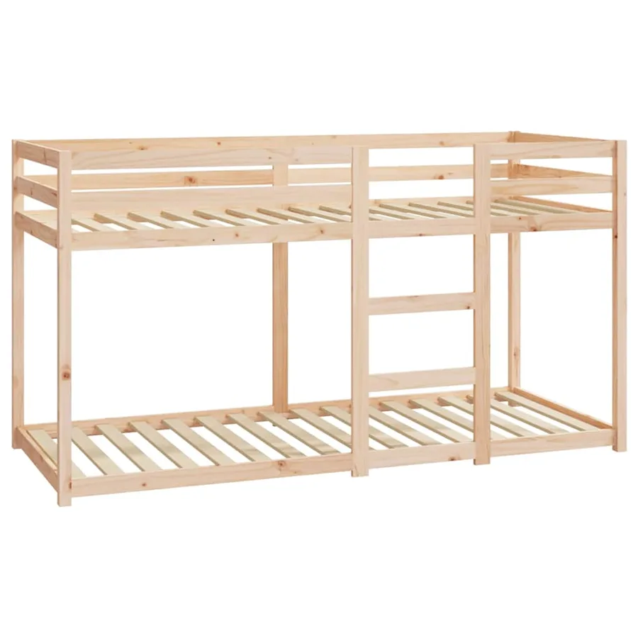 Lit superposé sans matelas 80x200 cm bois de pin massif - 4