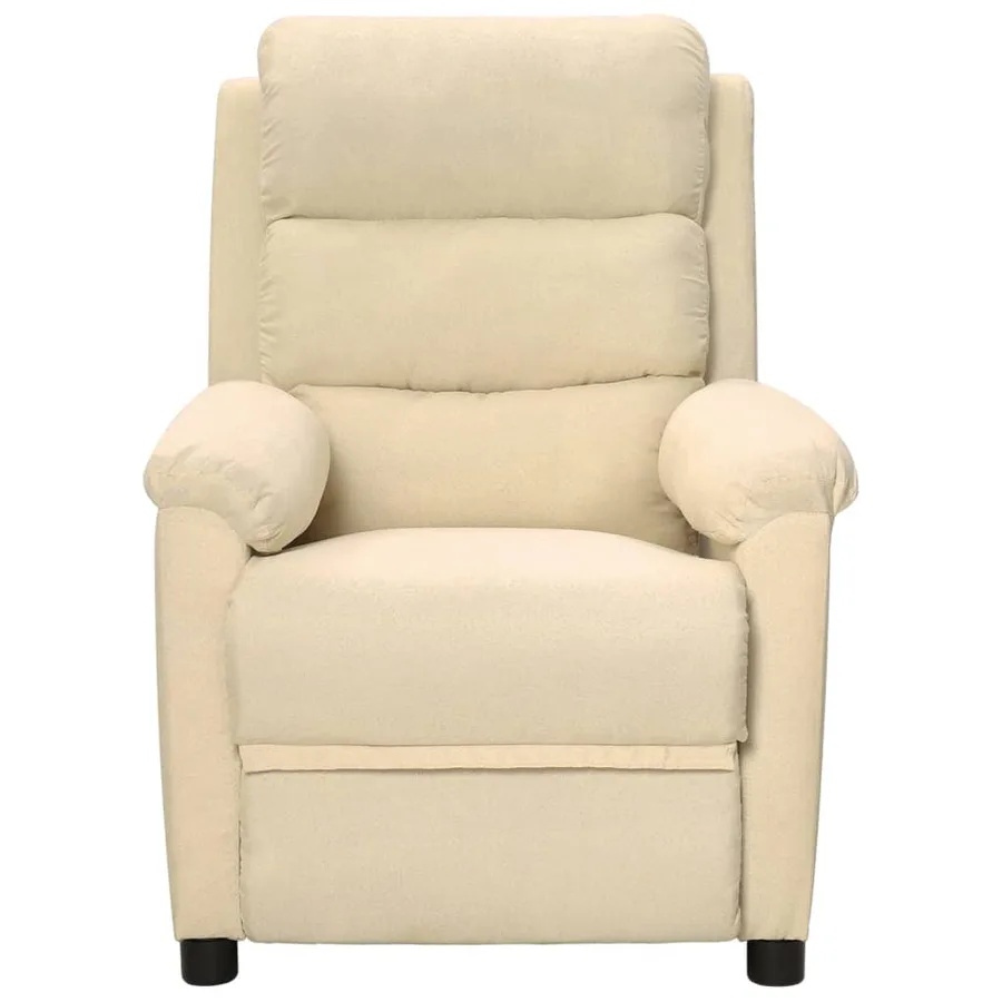 Fauteuil de massage Crème Tissu - 2