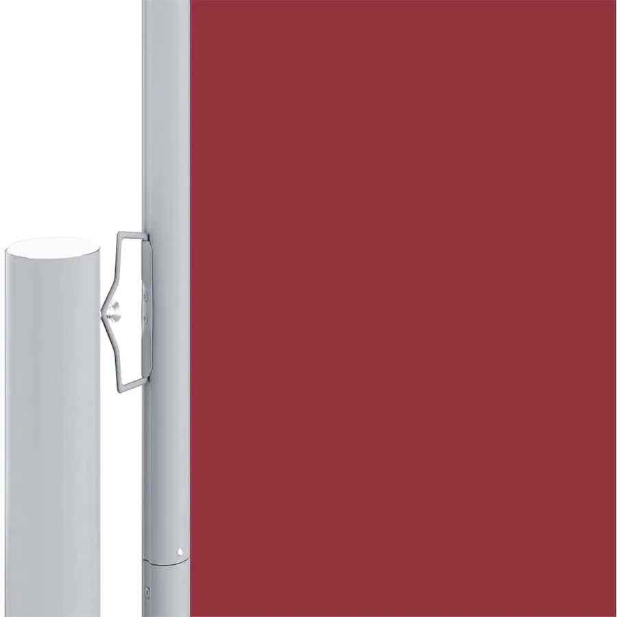 Auvent latéral rétractable Rouge 180x600 cm - 4