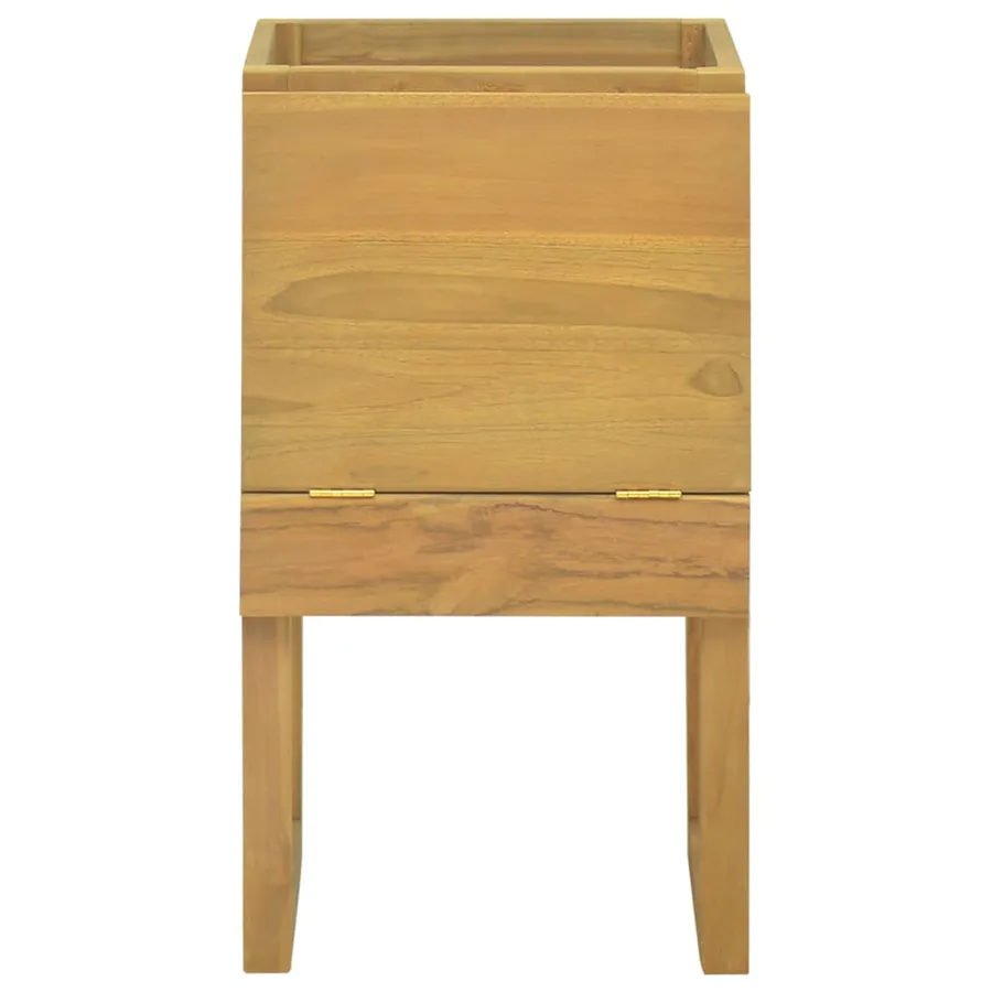 Armoire de salle de bain 41x40x75 cm bois de teck solide - 3
