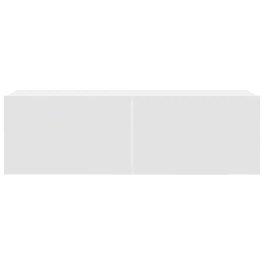 Ensemble de meubles TV 7 pcs Blanc Bois d'ingénierie - 7