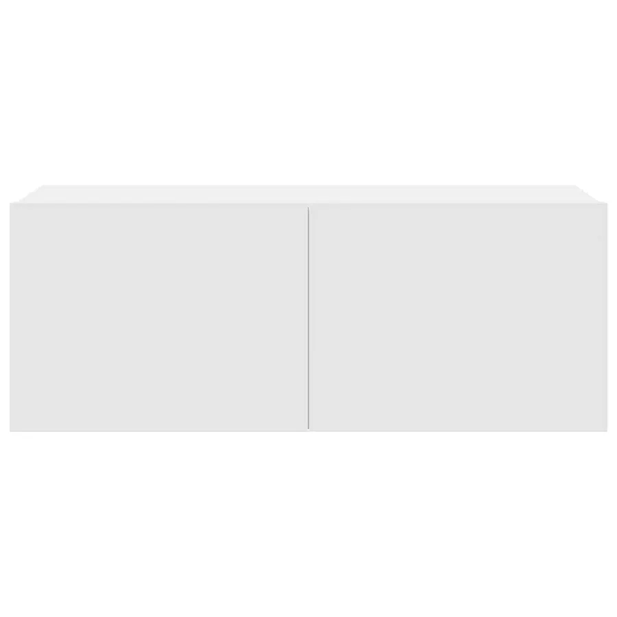Ensemble de meubles TV 7 pcs Blanc Bois d'ingénierie - 8