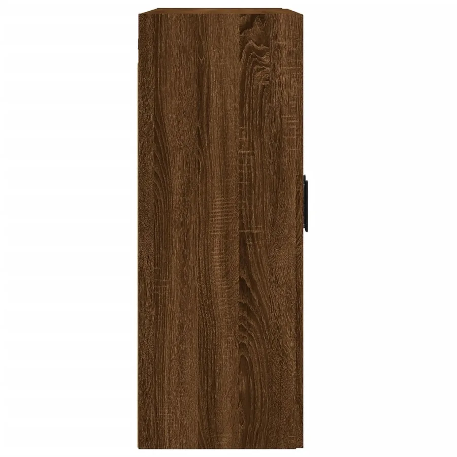 Armoires murales 2 pcs chêne marron bois d'ingénierie - 7