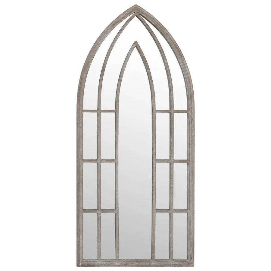 Miroir de jardin Sable 70x30 cm Fer pour utilisation extérieure - 2