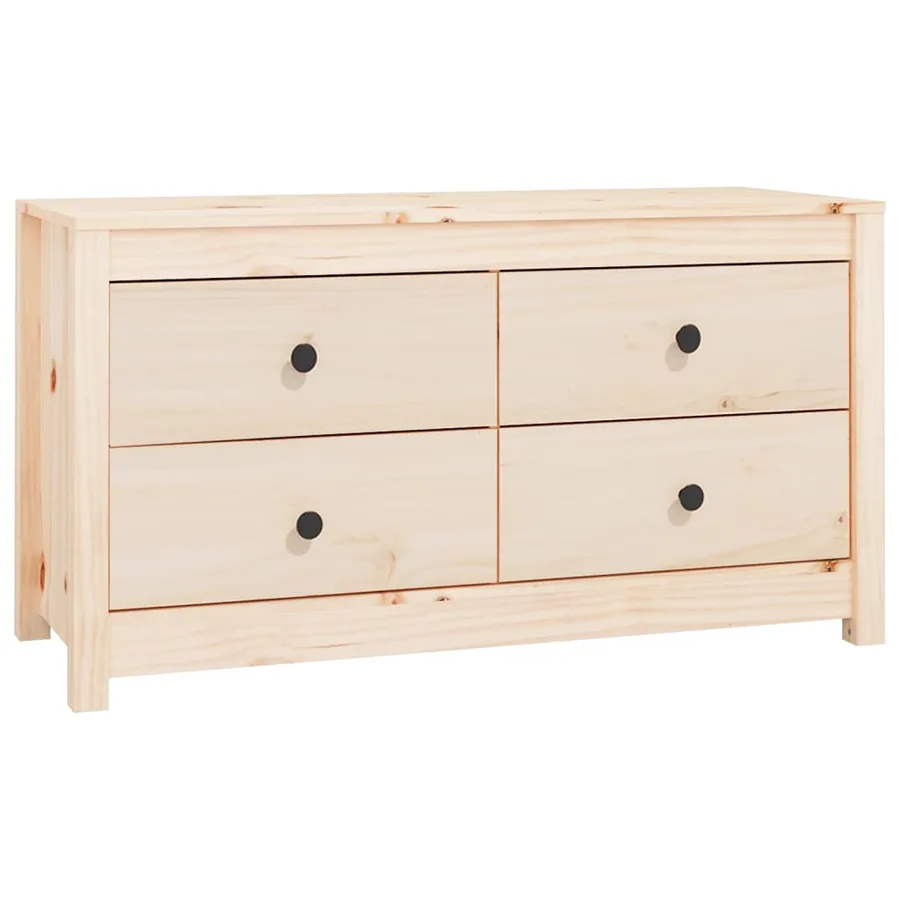 Armoire latérale 100x40x54 cm Bois de pin massif - 2