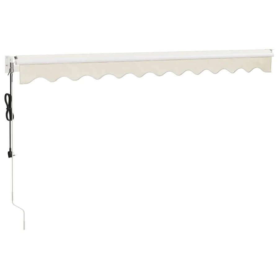Auvent rétractable automatique crème 3x2,5 m - 4