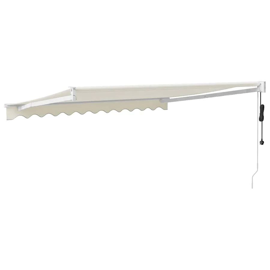 Auvent rétractable automatique crème 3x2,5 m - 5