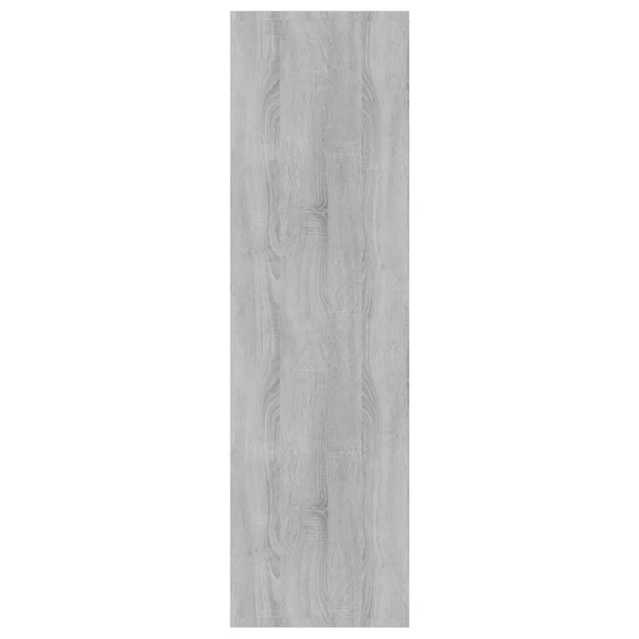 Bibliothèque/Séparateur de pièce sonoma gris bois d'ingénierie - 4