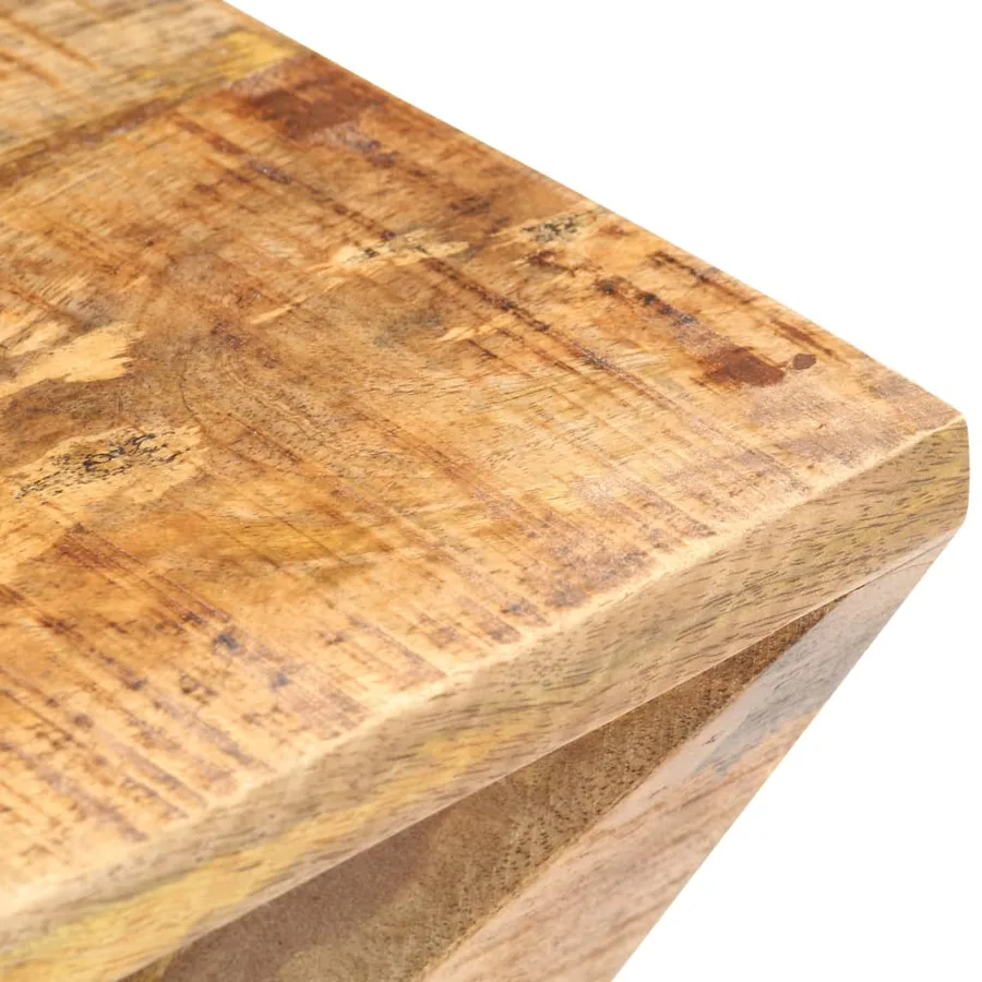 Table d'appoint 35x35x55 cm Bois de manguier massif - 3