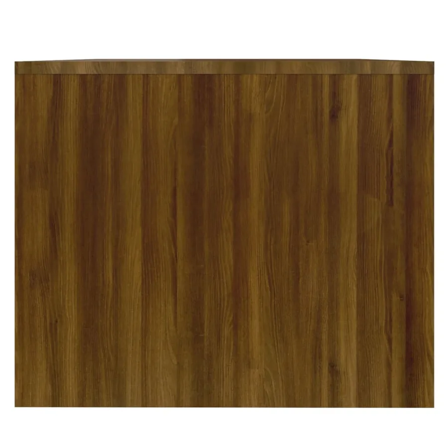 Table basse Chêne marron 90x50x41,5 cm Bois d'ingénierie - 6