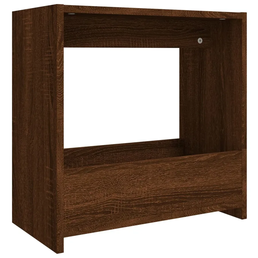 Table d'appoint Chêne marron 50x26x50 cm Bois d'ingénierie - 2