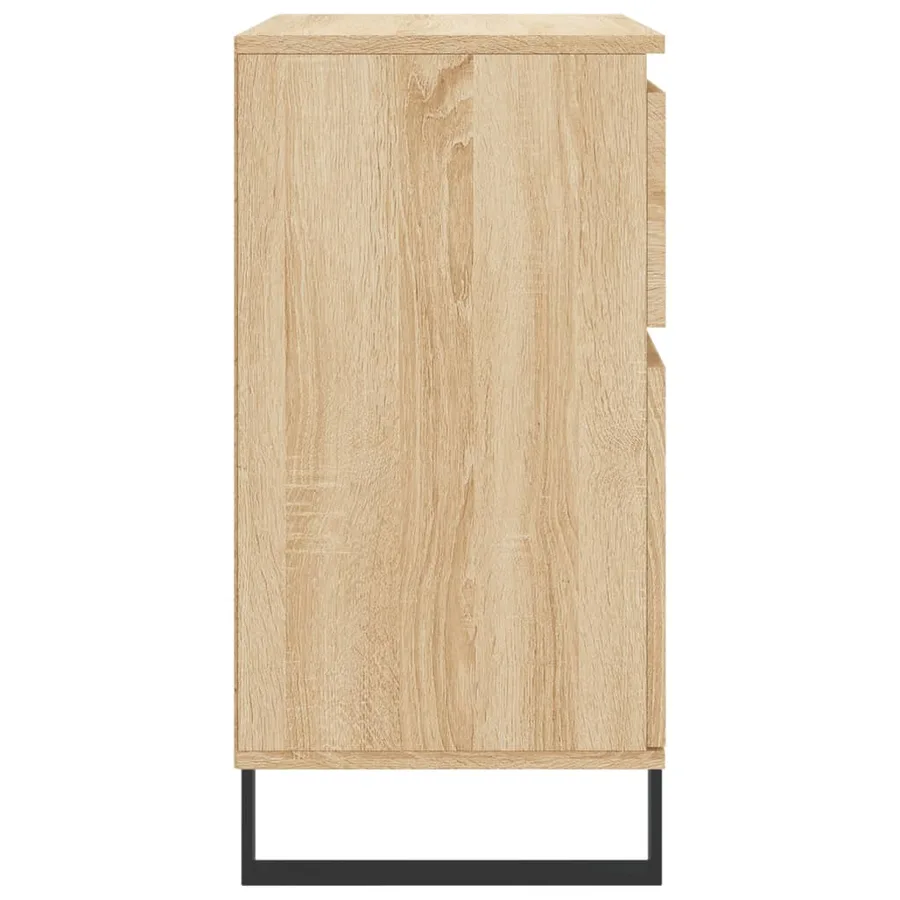 Buffet Chêne sonoma 60x35x70 cm Bois d'ingénierie - 7