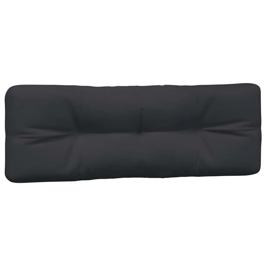 Coussins de palette 5 pcs noir tissu - 4