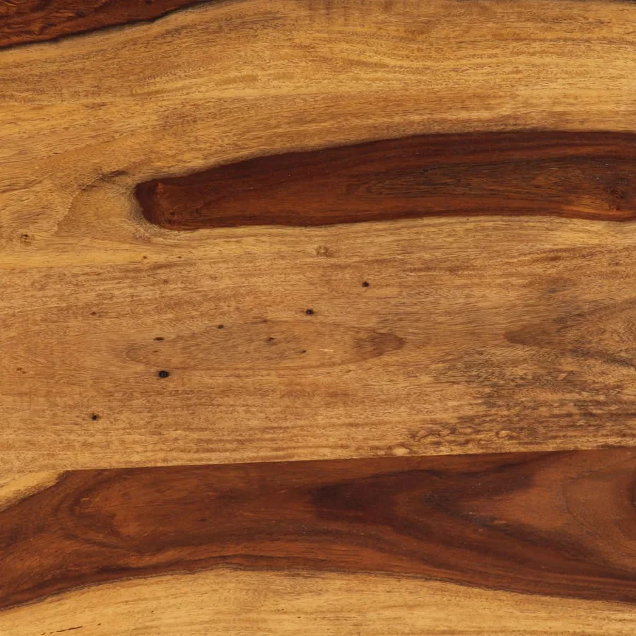 Table de salle à manger 120x60x76 cm Bois de Sesham solide - 6